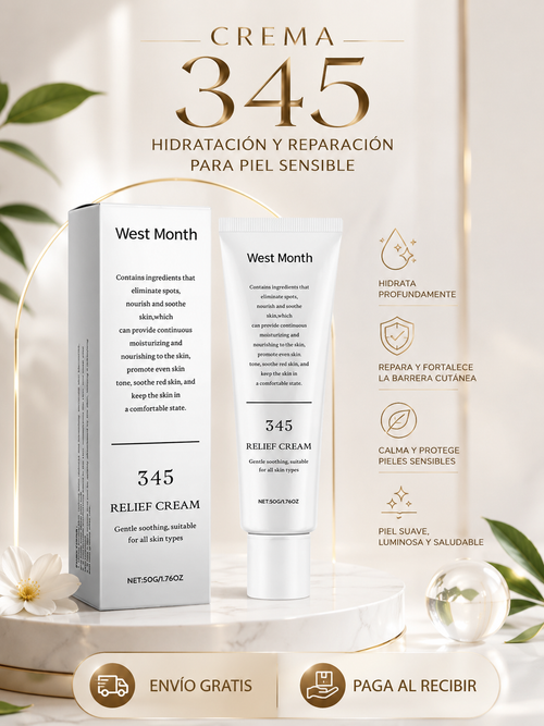 345 Relief Crema Reparadora Hidratante